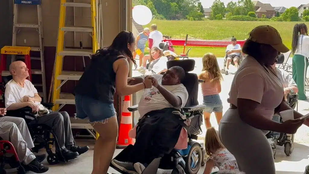 BBQ Builds Community in Group Homes