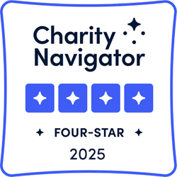 Charity Navigator 4 star 2025