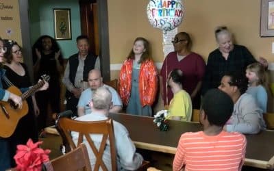 Church Members are Birthday Buddies with Group Home Residents