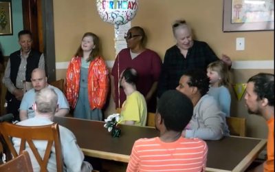 Church Members are Birthday Buddies with Group Home Residents