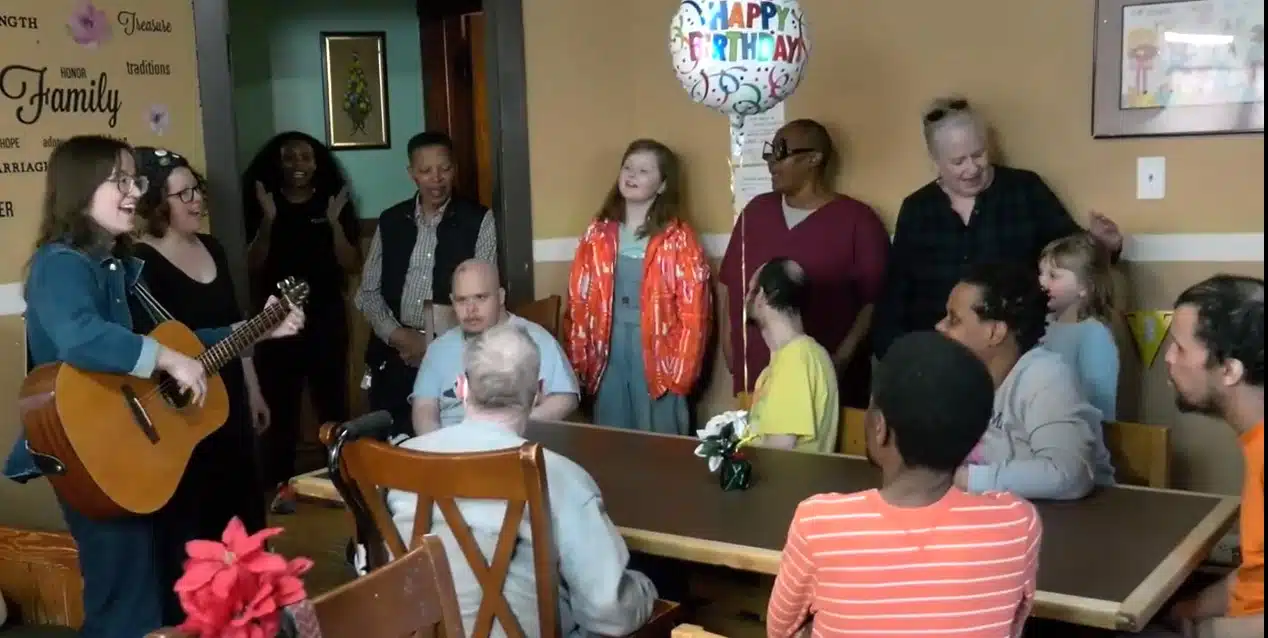 Church Members are Birthday Buddies with Group Home Residents